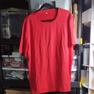 Classic Red Men's Short Sleeve Tee
